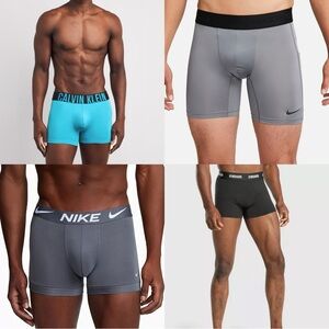 Bundle Four Size L Men Gymshark, CK, and Nike.